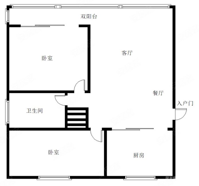 中奥尊府3室2厅2卫107㎡南北126.8万