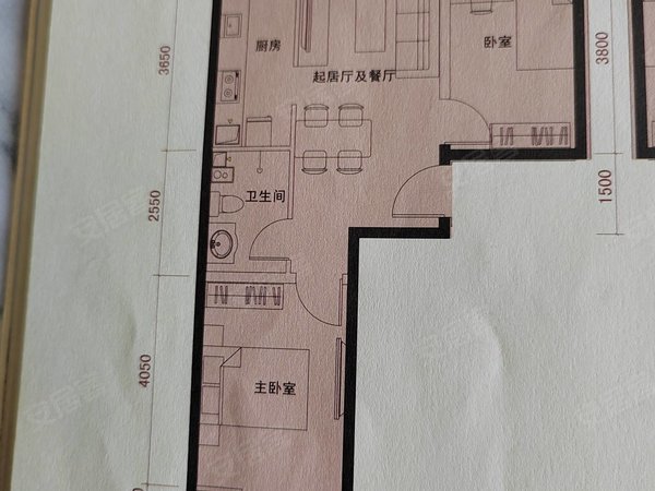 衙门口户型图图片