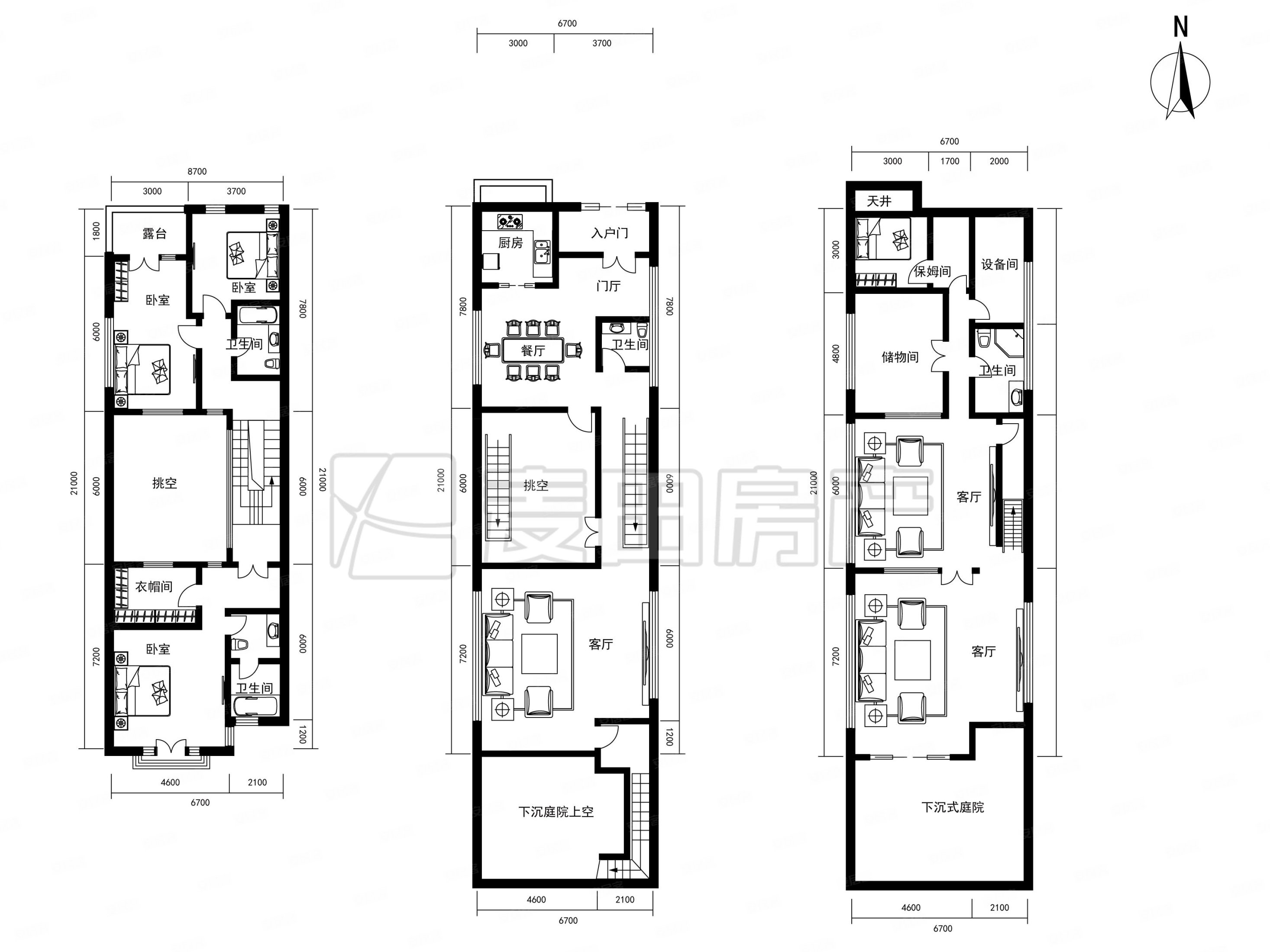 龙湾联排5居,低于上套成交 急售,保养好,周期价可谈,龙湾别墅二手房