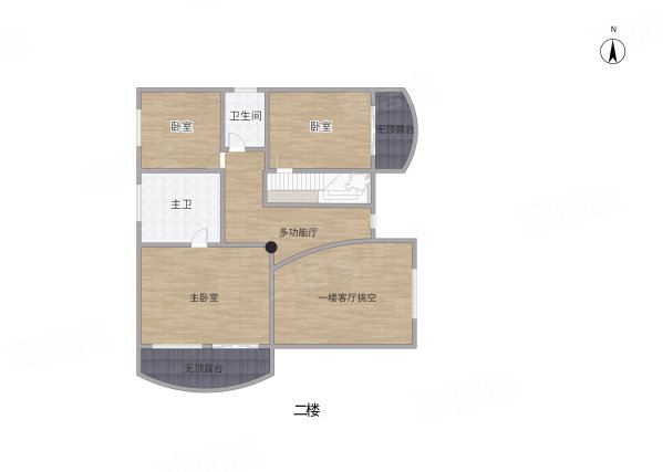 阳光瑞绣园4室3厅3卫253.36㎡南290万