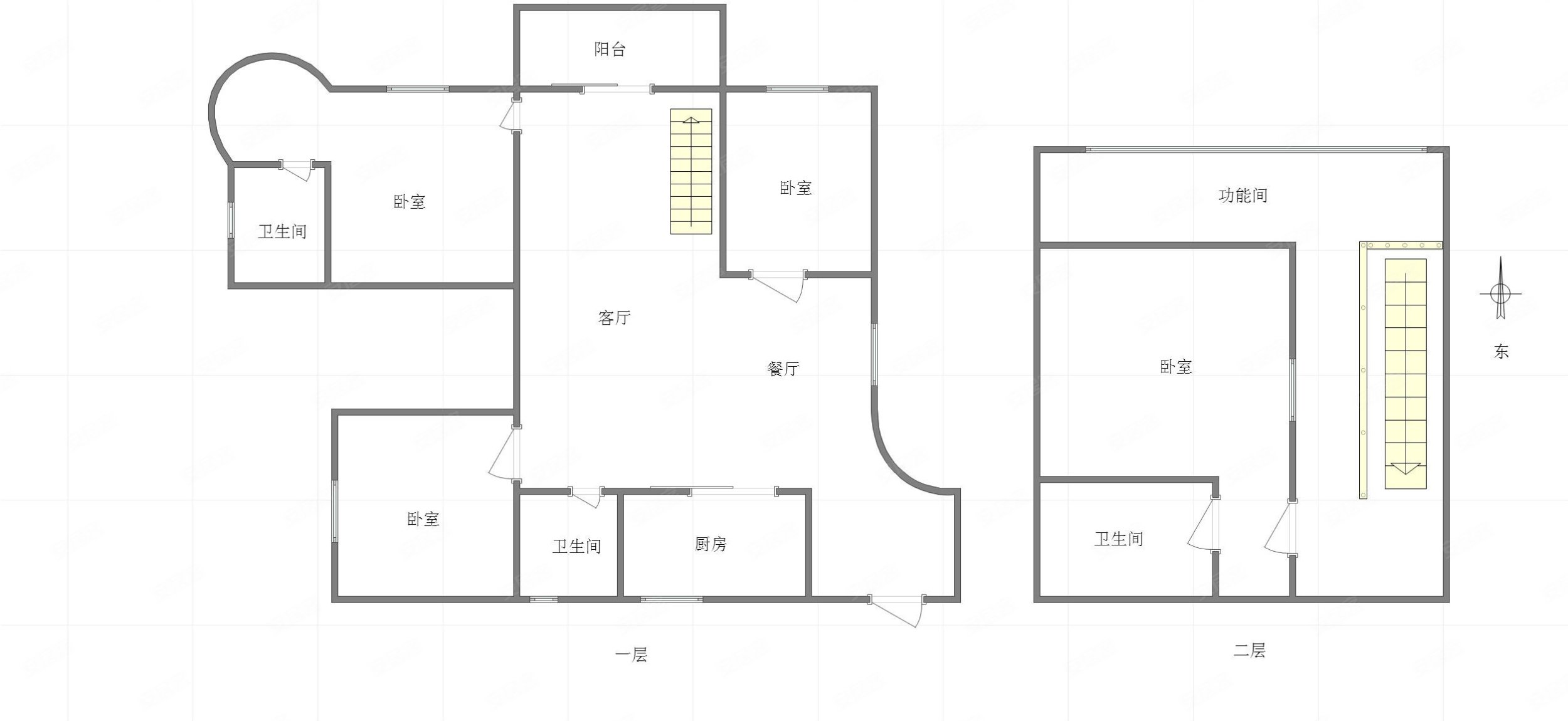 聚丰江山里4室2厅3卫139.57㎡东南162万