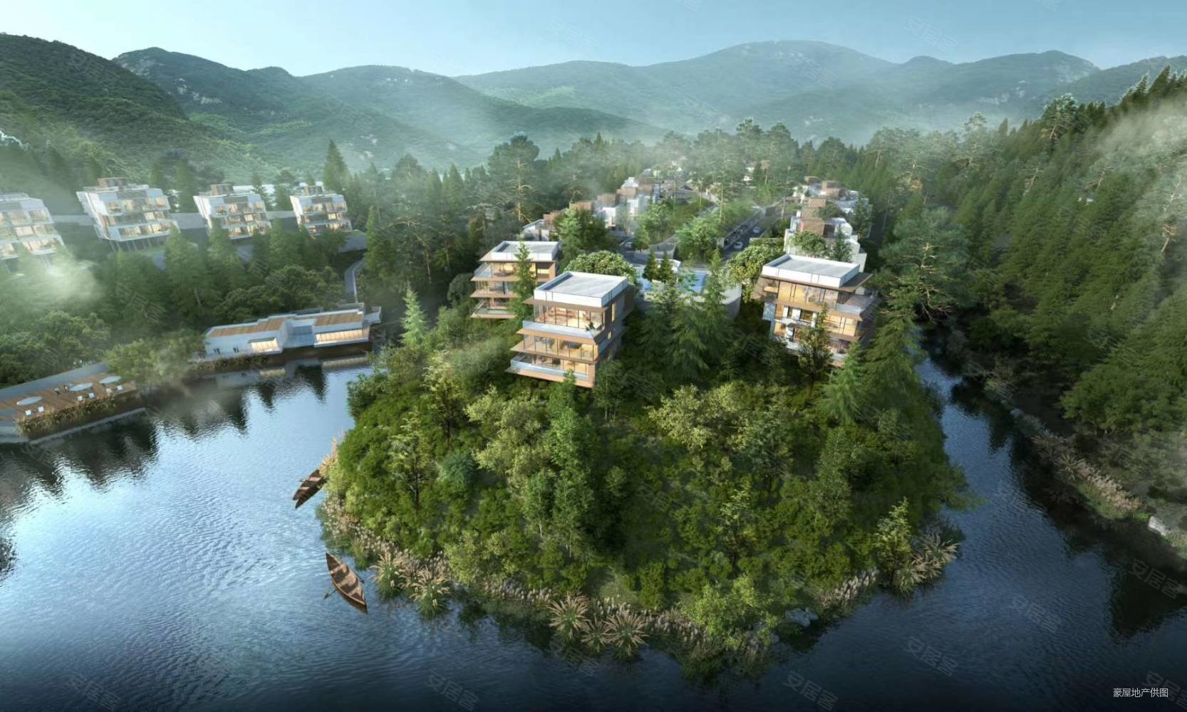 为数不多的真山水度假别墅,赠送同面积观景露台,伸手拥抱自然!