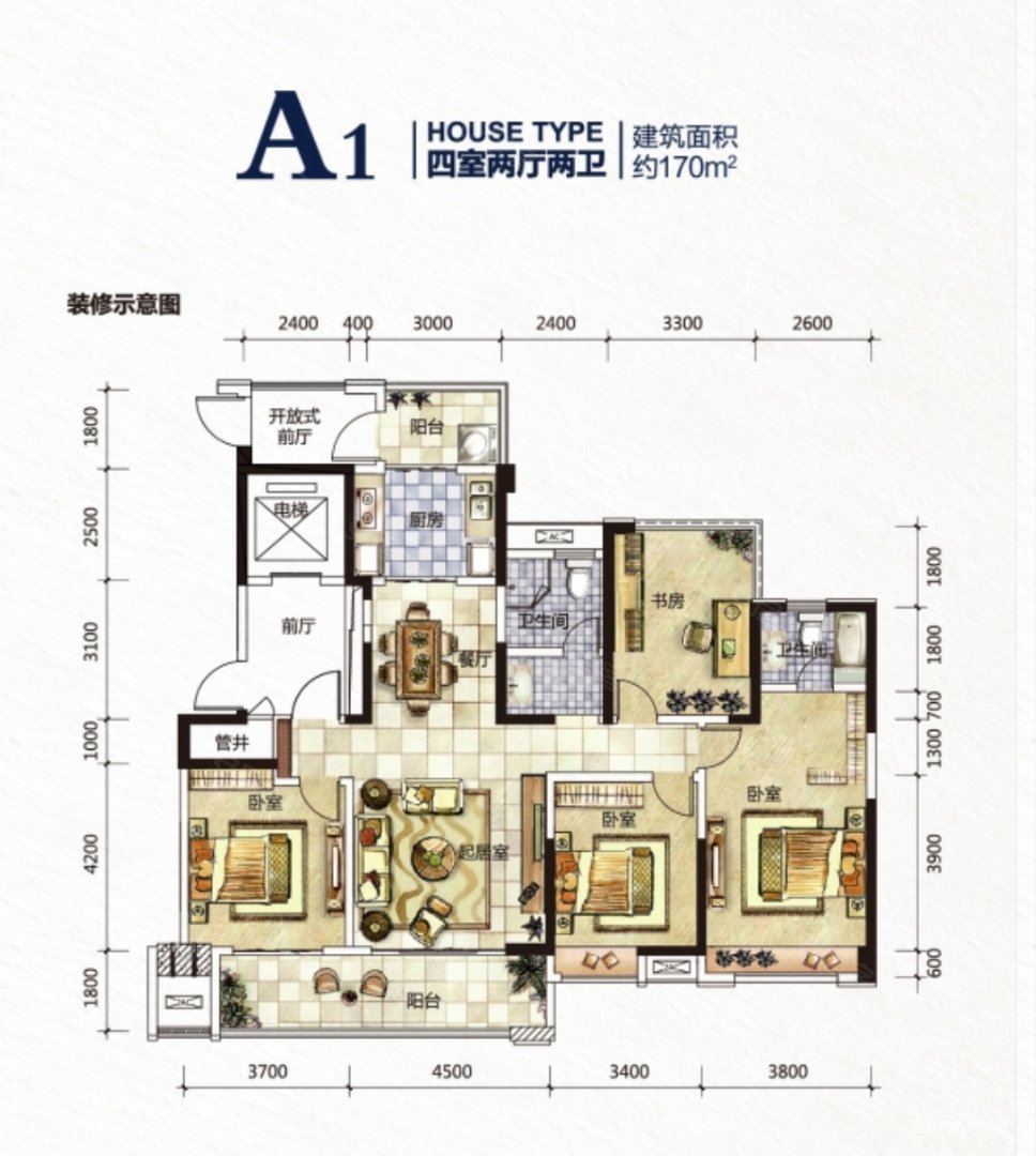 户型 户型图 平面图 968_1080