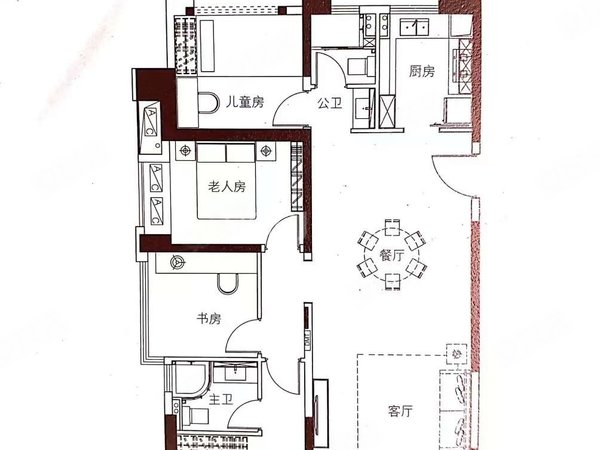 泉州鲤城建发玺院户型图片