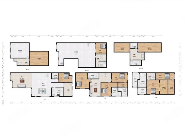 望京北祥云国际小镇精装联排别墅,钥匙在手看房随时同