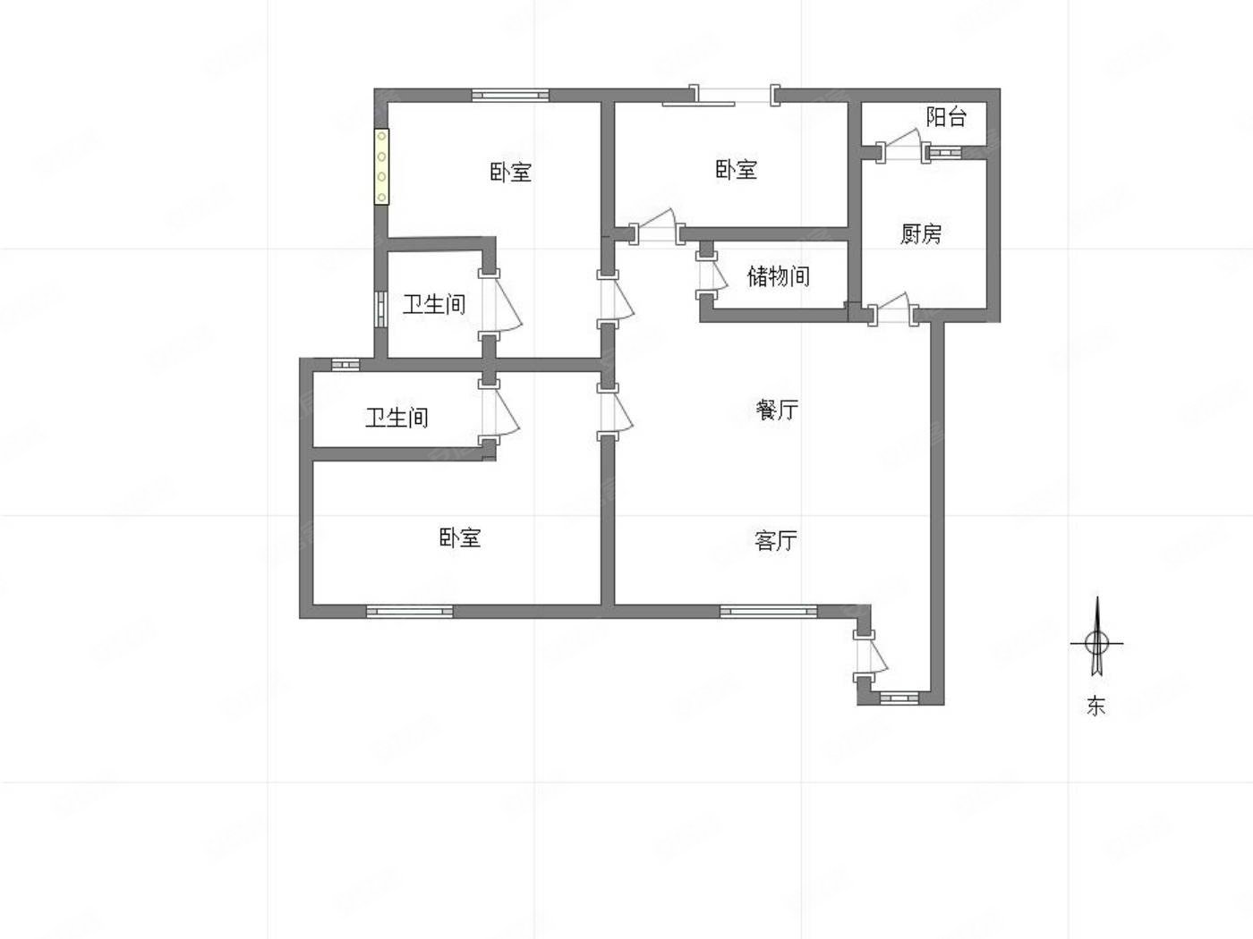 尖货 西站旁 带前后花园150平 带地下室,华宇锦绣花城(1期)二手房,120