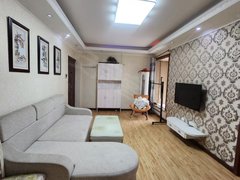 武汉青山工业大道建二商圈近5号线八大家花园38街坊 电梯房采光巨佳精装修2室出租房源真实图片