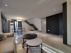 南昌红谷滩怡园路熙梦里轻奢loft大平层,全屋一线家具家电!楼下地铁,万达出租房源真实图片