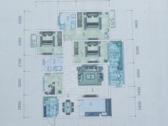 泸州江阳万诚国际中心领秀江南国际社区 4室2厅2卫出租房源真实图片