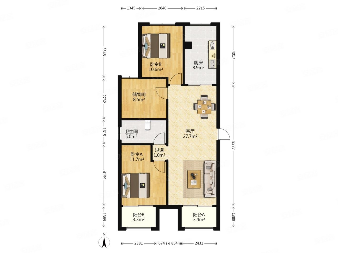 理想湾 户型方正 中间楼层 南北通透  随时看房