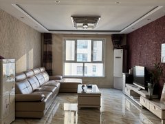 沧州运河南环小学塞纳左岸精装修三室两卫2300包物业家具家电齐全出租房源真实图片