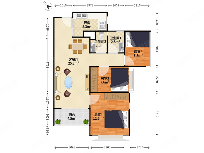艺术新极 世界艺术 近医院 交通便捷 临地铁 满五 ,深国际万科悦城