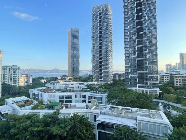 深圳南山蛇口双玺时光道海上世界双玺花园 88平豪装海景两房全齐出租