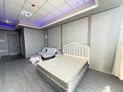 银川兴庆丽景街可短租 江宁国际精装一室 落地窗带空调 可月付随时看出租房源真实图片