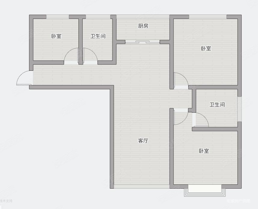 泽馨苑3室2厅2卫160㎡南北145万