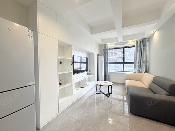 乐山市中高铁站IBOX部落阁世豪伊藤对面跃层两室loft，可养宠物！水电气民用可短月付！出租房源真实图片