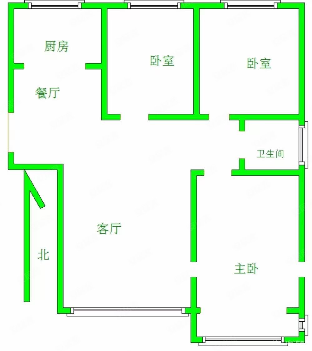 阳光尚都精装修三居室房本满二看房方便送仓房