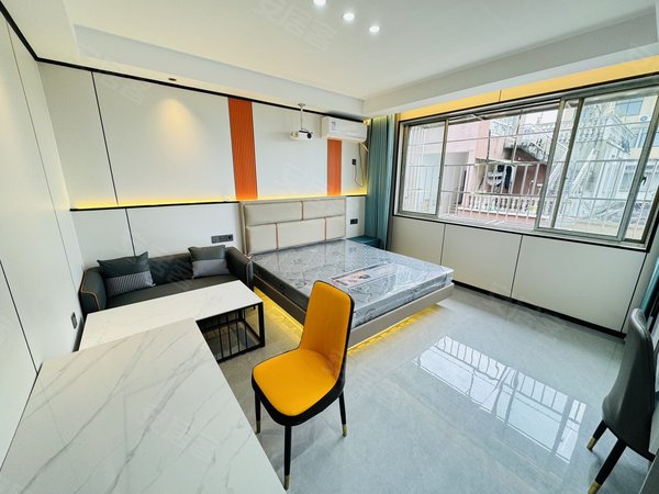 金华婺城婺城江南下马滩新区洪坞下马滩詹宅江边公园万达朝南投影停车方便环境好家具齐全东茂出租房源真实图片