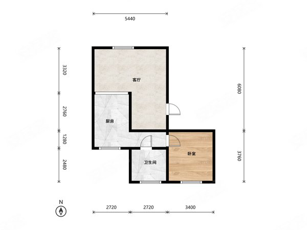 【多图】新汇华庭(商住楼),南市租房,新汇华庭(商住楼) 1室1厅1卫 精