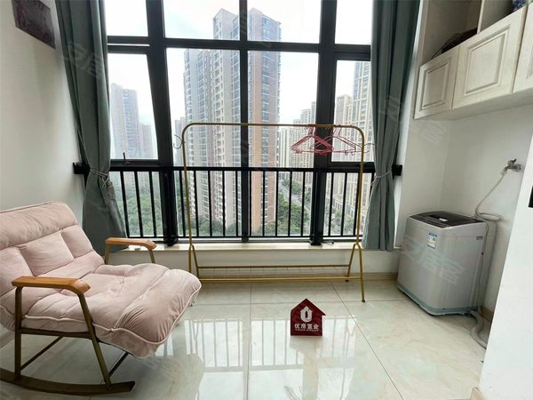 庄桥地铁口中邦欢乐颂复式公寓便宜租密码锁出租房源真实图片