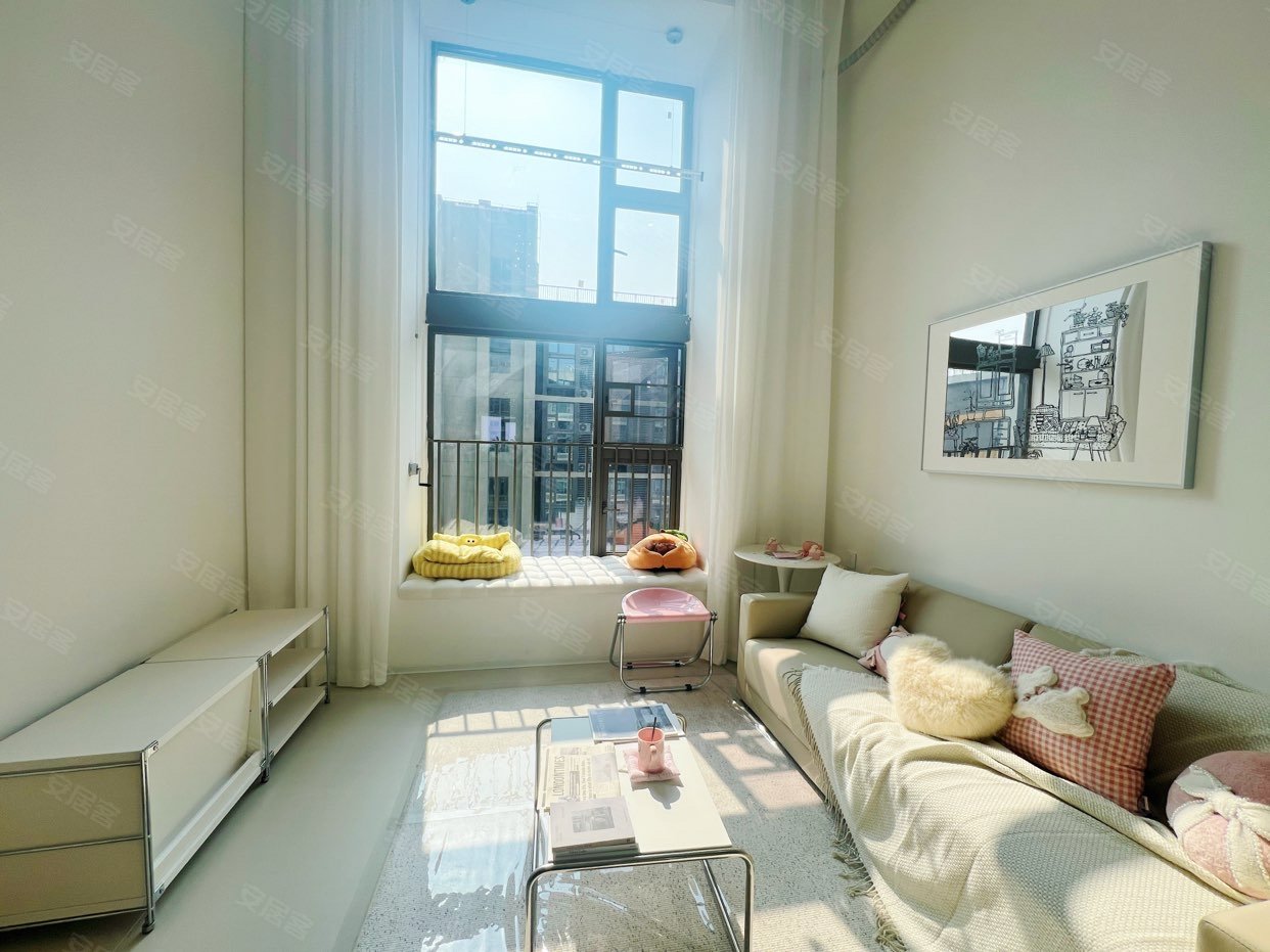 整租创产祖庙附近复式一房一厅首月，押一付一可养宠