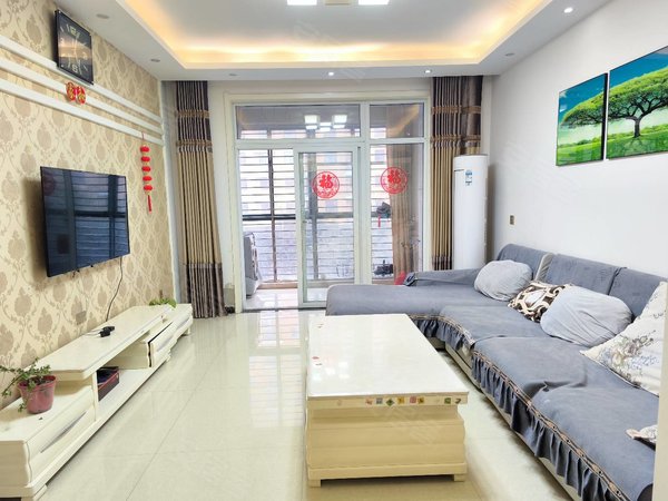 周口川汇沙河北金域华庭金域华庭 精装修两室两厅 家具家电齐全 图片