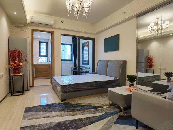 济南槐荫西客站恒大翡翠华庭御澜国际宜家地铁站旁 恒大平层公寓 全新