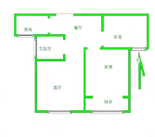 保定莲池新保师附小北城枫景(莲池)北城枫景 保师学校旁 豪华装修两室