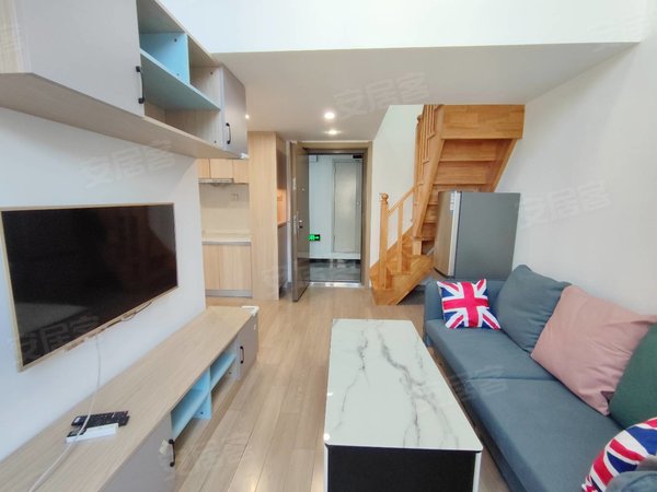 郑州经开区滨河新区浩创优尚经开区整租loft 三号线地铁口 无中介费