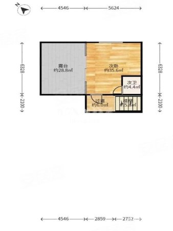 大南山紫园(别墅)5室2厅5卫277.6㎡南北2762.1万