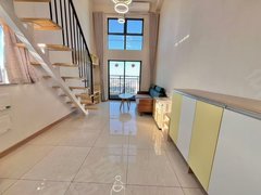 佛山南海金融高新区近广州）复式一房带阳台 单边位带侧窗 采光好 万科金域中央出租房源真实图片