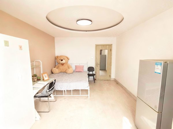 大连沙河口79中城市公元精装公寓电梯房屋子宽敞带有独立阳台 近西安路商圈 可押一付一出租房源真实图片