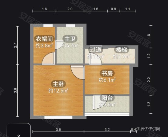 美的花溪院子(别墅)4室2厅3卫172.49㎡南北268万