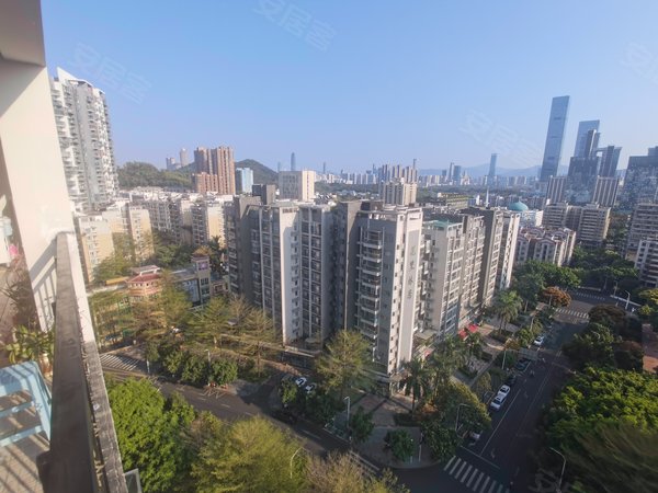 深圳福田上梅林翰岭院17栋花园泳池社区~环境宜居~跑马阳台~6910三条