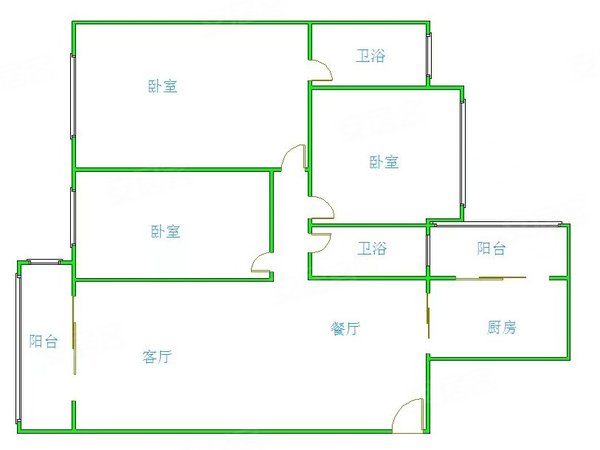 【多图】东方文德广场,农讲所租房,东方文德广场 3 房 112 方 品质