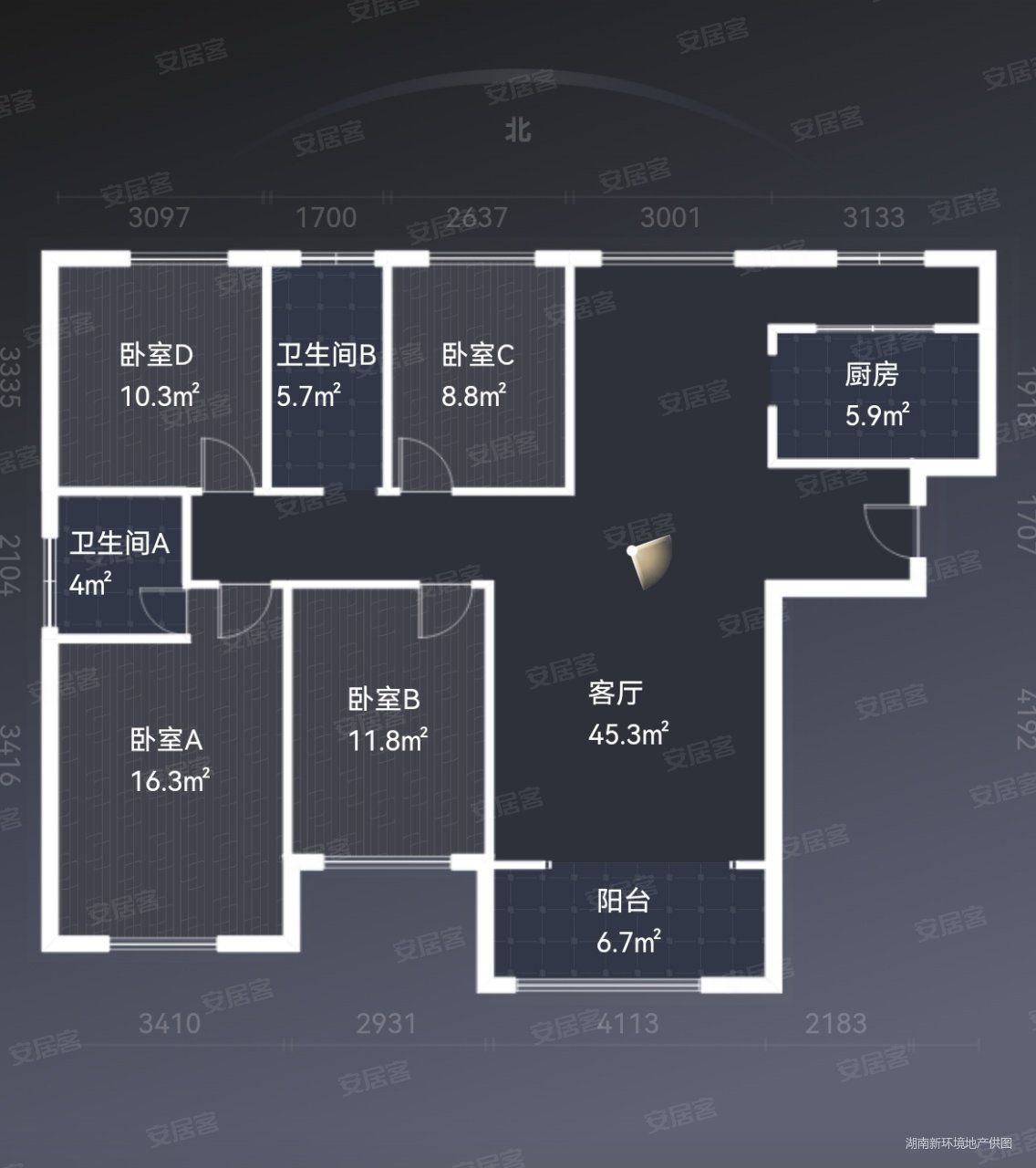 雅和苑 楼龄新 临地铁 双卫生间 交通便利 中间楼层