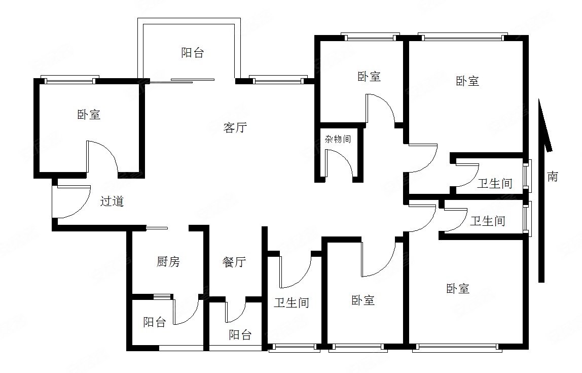 观澜桂花独栋别墅带院子7房2厅3卫诚心出售589万