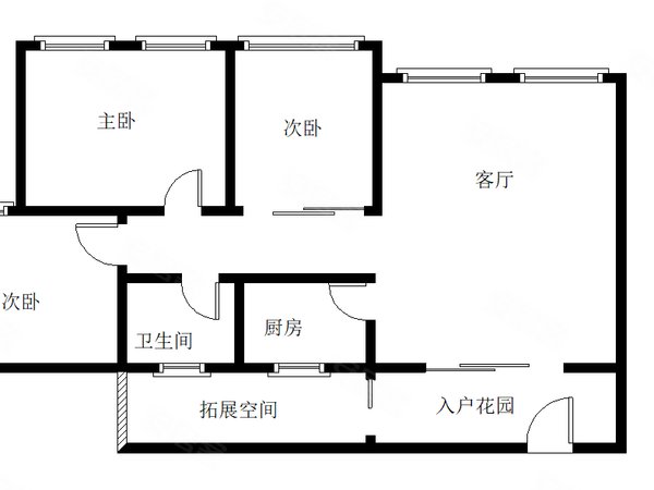 【多图】华发蔚蓝堡,唐家湾租房,华发蔚蓝堡 3室2厅1卫 电梯房 精装修
