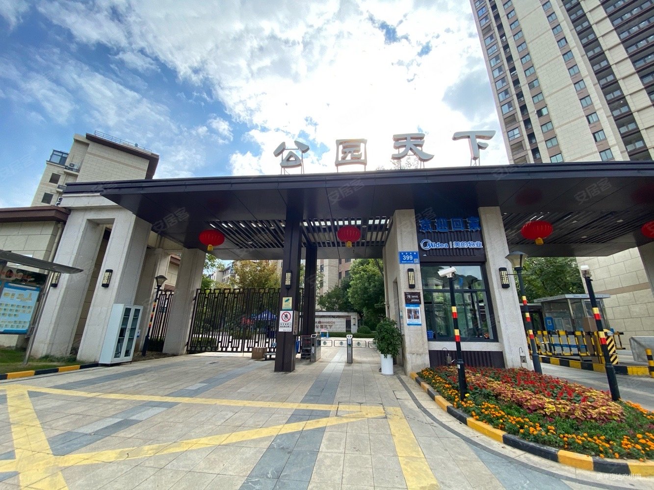 锡东新城美的公园天下洋房南北通透有车位地理位置优越看房有钥匙