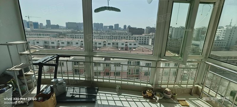 北京东路积翠园超大三居大落地窗南北通透采光无遮挡公摊小