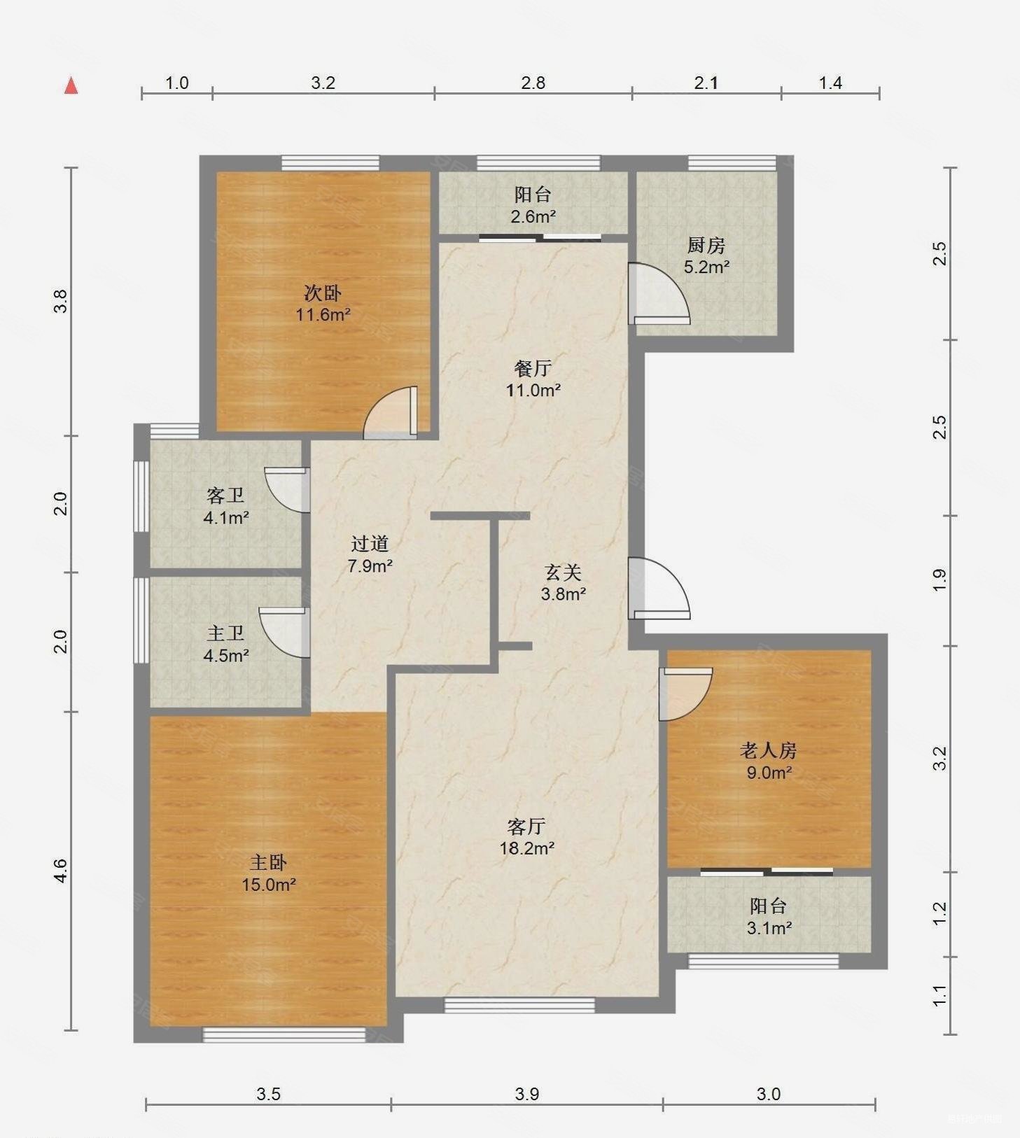 上海房产网>上海二手房>普陀二手房>长风二手房>上河湾>1457_1626