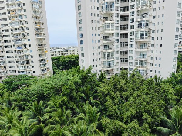 【多图】碧海蓝天(一二期),三亚湾租房,碧海蓝天两房一卫夏季短租