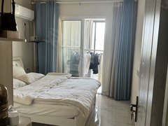 武义县城南城南片区短租：三江御园1室1厅1厨一卫，精装修，拎包入住，随时看房出租房源真实图片