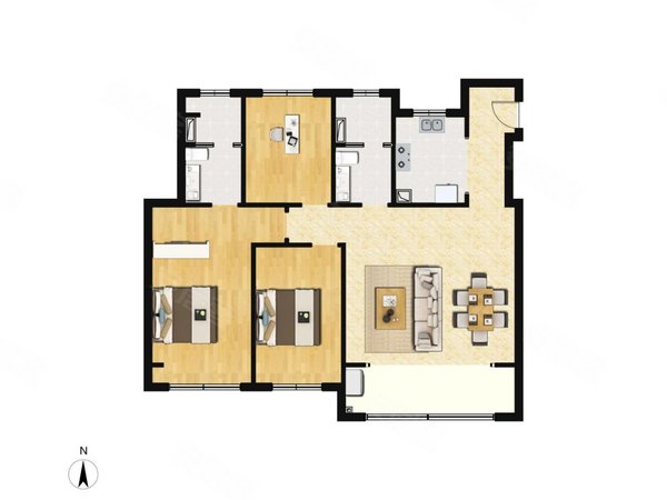 苏州相城漕湖恒大珺睿庭恒大珺睿庭精装修,环境好,拎包入住.