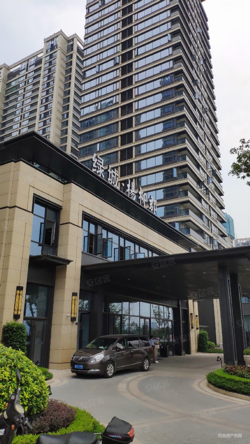 绿城杨柳郡南北通透3室2厅采光好周边商圈成熟