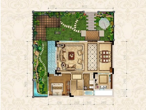 重庆沙坪坝土主西著七里二组团(商住楼)微电园精装拎包入住平层公寓