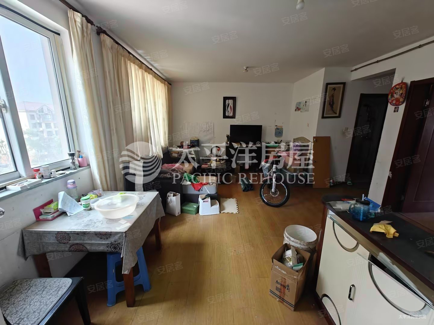 有电梯 大两房 南北通透 商品住宅 精装可拎包入住,明中龙祥家园二手