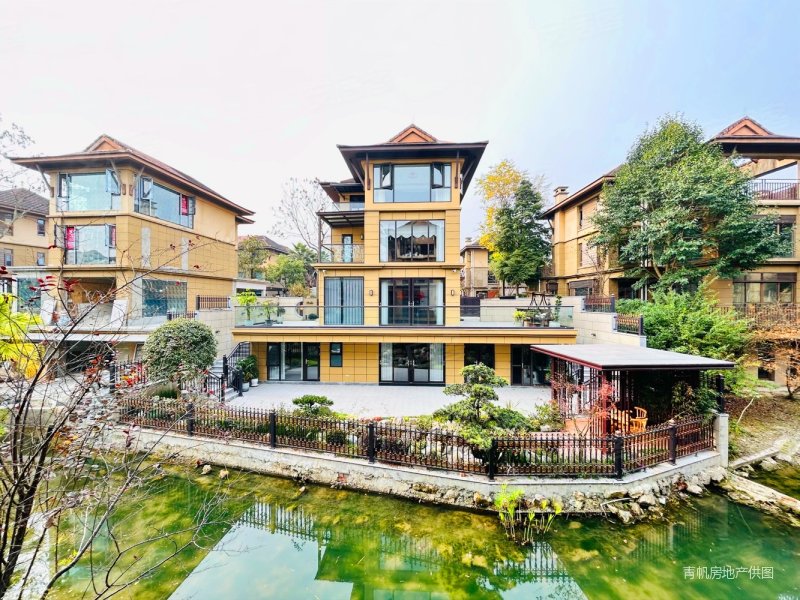 纯独栋别墅观山临水200平环抱花园带私家车位随时看房