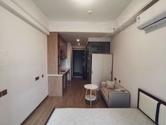 咸阳西咸新区(咸阳)沣东新城(咸阳)可短租！押一付一！西咸大厦 上林路地铁口整租一室一厅 拎包住出租房源真实图片