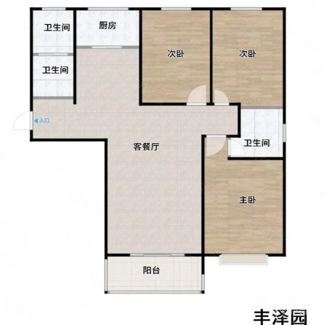 丰泽园(孟津) 装修好 双气入户  出行方便 满五
